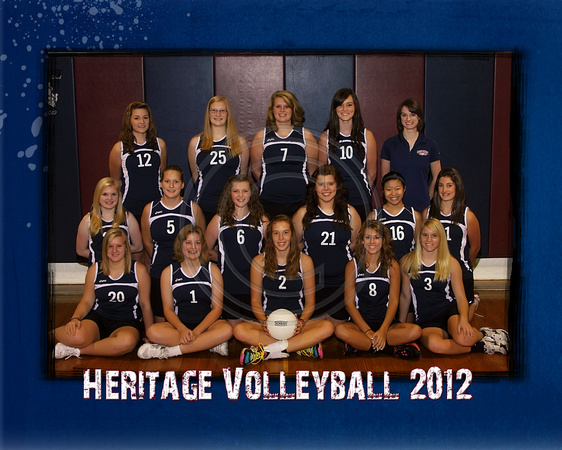 Heritage HS Volleyball 8x10