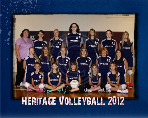 Heritage JH Volleyball 8x10