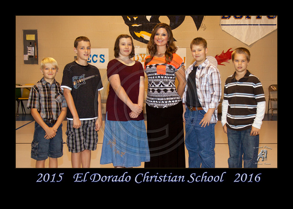 El Dorado Christian 6th grade (5x7)