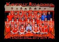 Waverly HS Basketball and cheer