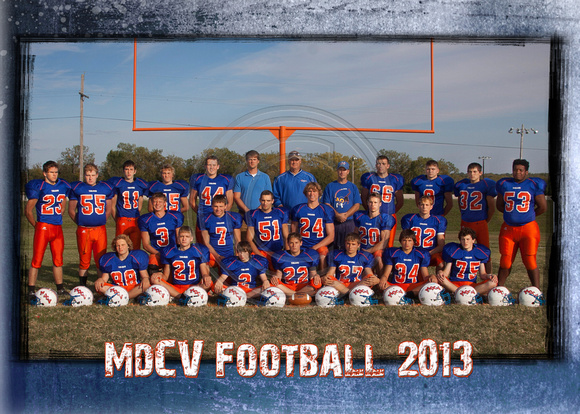 MdCV Football 5x7