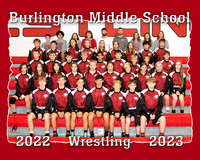 8x10 Burlington MS Wrestling 2022-2023