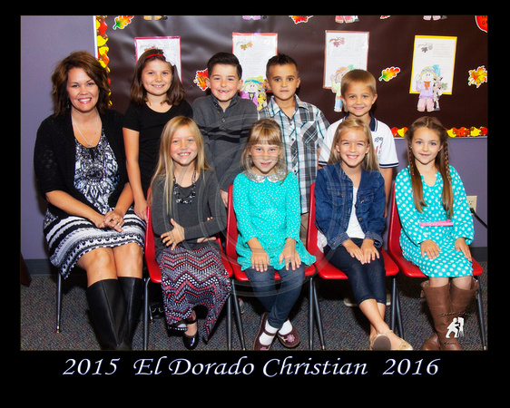 El Dorado Christian 1st grade (8x10)