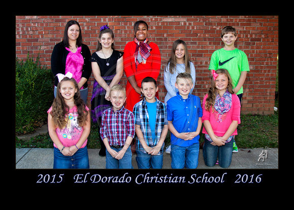 El Dorado Christian 4th grade (5x7)