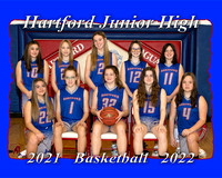 8x10 Hartford JH Girls BB 2021-2022