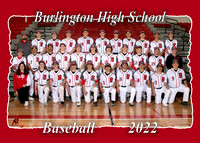 5x7 Burlington HS Baseball 2021-2022
