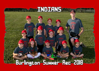 5x7 Burlington Indians 2018