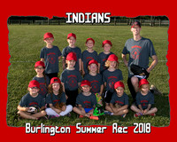 8x10 Burlington Indians 2018