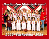 8x10 Burlington 7th Gr BB 2020-2021