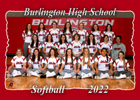 5x7 Burlington HS Softball 2021-2022