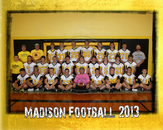 Madison Football 8x10