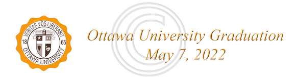 Ottawa University Graduation Logo 2022