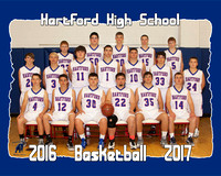8x10 Hartford Boys BB 2016-2017