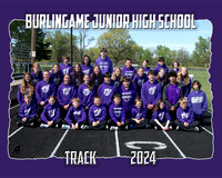 8x10 Junior High Track Team